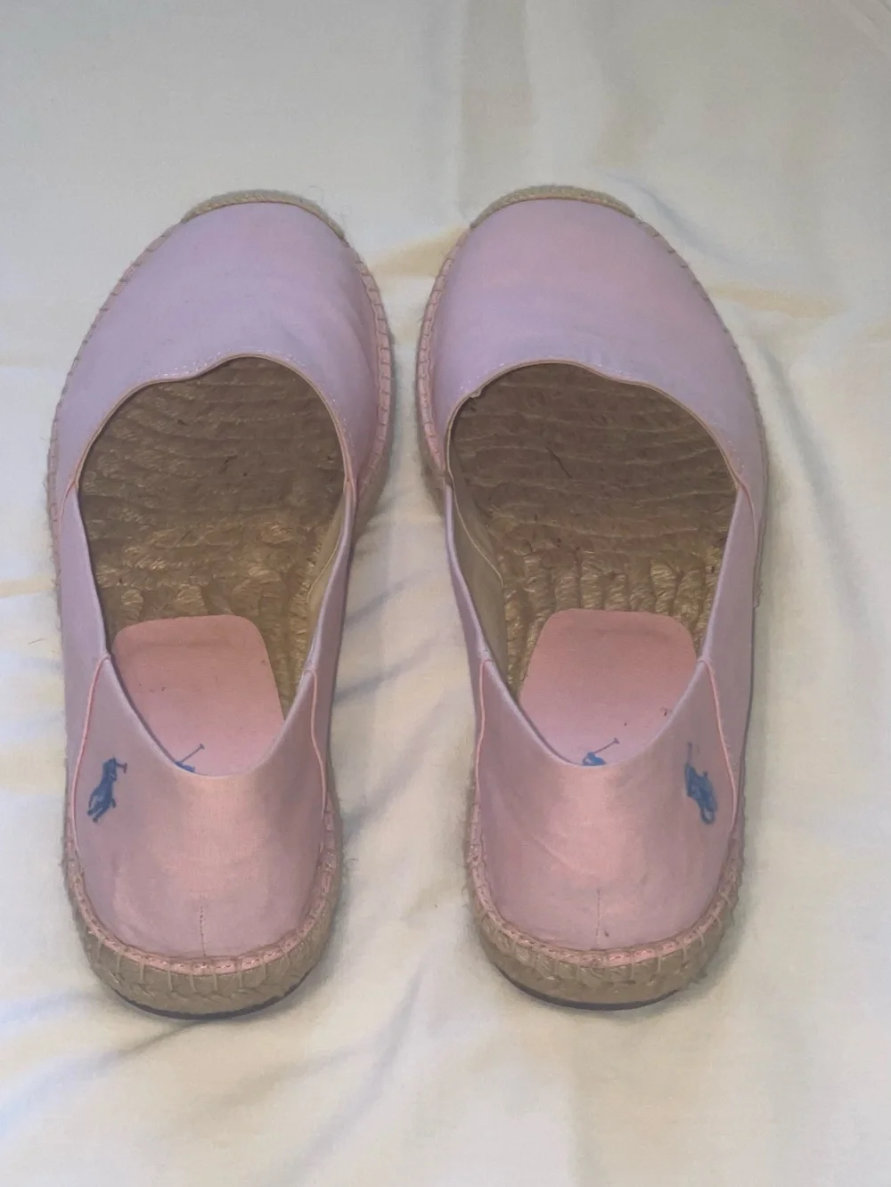 Polo by Ralph Lauren Pale Pink Espadrille Flats
